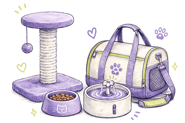 Cat Setup Gear