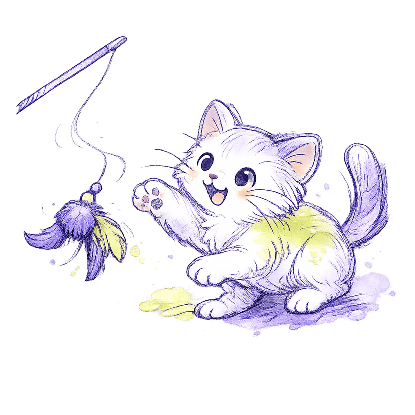 Playing / Active Cat